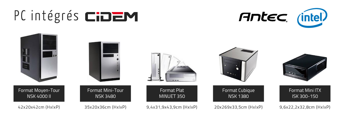 CIDEM - Ordinateurs Computers